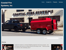 Tablet Screenshot of coastalfiresystems.com